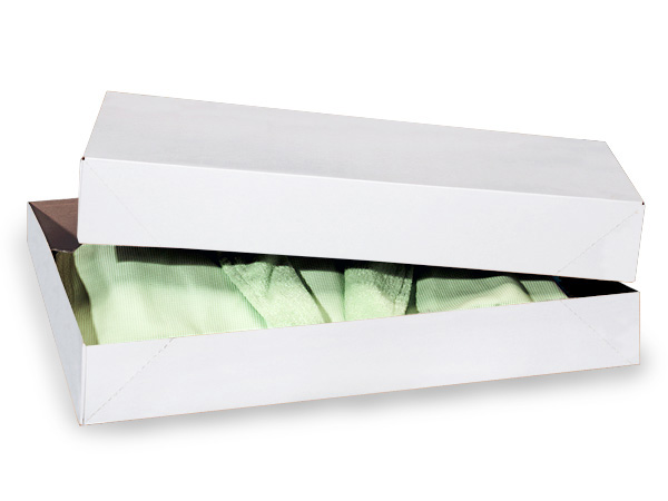 White Apparel boxes in white for a variety of occasions